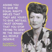Elizabeth Peratrovich Elizabeth Peratrovich Day GIF - Elizabeth Peratrovich Elizabeth Peratrovich Day Quote GIFs