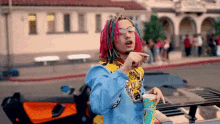 Lil Pump Cool For Life GIF - Lil Pump Cool For Life Slurpee GIFs