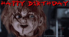 Happy Birthday Horror GIF - Happy Birthday Horror Chucky GIFs