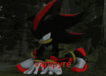 Vampyre Shadow The Hedgehog GIF