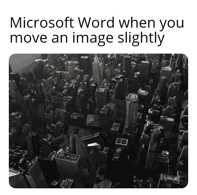 microsoft word meme