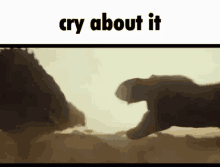 Cry About It Trex GIF - Cry About It Trex Giganotosaurus GIFs