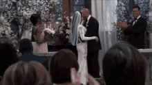 Kiss The Bride Wedding GIF - Kiss The Bride Wedding Portia Robinson GIFs