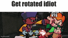 Get Rotated Idiot Fnf GIF