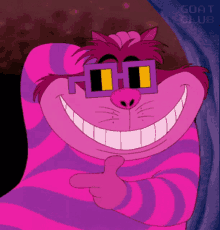 Nounish Nounsdao GIF - Nounish Nounsdao Cheshire Cat GIFs