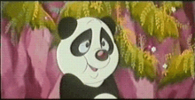 Great Panda Adventure Cute Anime Blinking GIF