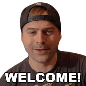 Welcome Jared Dines Sticker - Welcome Jared Dines Greetings Stickers