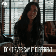 Dont Ever Say It Different Eden Brolin GIF - Dont Ever Say It Different Eden Brolin Mia GIFs