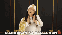 Marhaban Ya Ramadhan Tiara Marleen GIF - Marhaban Ya Ramadhan Tiara Marleen Selamat Atas Datangnya Bulan Ramadhan GIFs