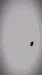 a drawing of a woman 's face with a hole in the middle