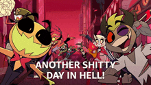 Another Shitty Day In Hell Hazbin Hotel GIF - Another Shitty Day In Hell Hazbin Hotel Another Bad Day In Hell GIFs