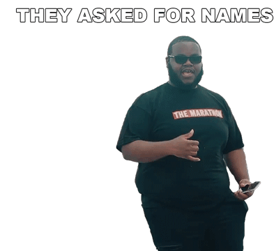 They Asked Me For Names Bfb Da Packman Sticker - They Asked Me For Names Bfb Da Packman Issa Scam Song Stickers