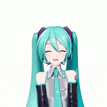 hatsune miku is the name of the anime character