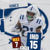 Indianapolis Colts (15) Vs. Washington Commanders (7) Fourth Quarter GIF