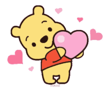 Cute Winnie The Pooh GIF - Cute Winnie The Pooh Heart GIFs