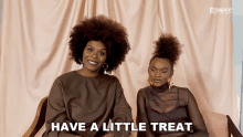 Have A Little Treat Choyce Brown GIF - Have A Little Treat Choyce Brown Tabitha Brown GIFs