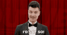 Id Say So Benedict Townsend GIF - Id Say So Benedict Townsend Youtuber News GIFs