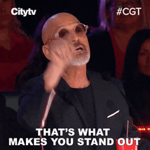 That'S What Makes You Stand Out Howie Mandel GIF - That'S What Makes You Stand Out Howie Mandel Canada'S Got Talent GIFs