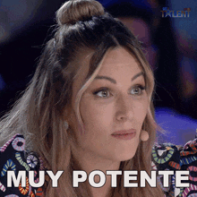 Muy Potente Edurne GIF - Muy Potente Edurne Got Talent España GIFs