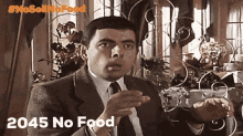 Mr Bean Food GIF - Mr Bean Food Shocking GIFs