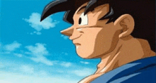 Goku Dragon Ball Gt GIF - Goku Dragon Ball Gt Goku Looking To The Side GIFs