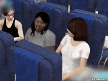 Cheers Being Loud On Airplane GIF - Cheers Being Loud On Airplane Annoying Ladies GIFs