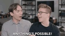 Anythings Possible Do It GIF - Anythings Possible Do It Happy GIFs