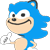 Sonic Thumbs Up Sticker - Sonic Thumbs Up Smile Stickers