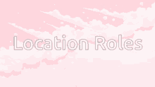 Location Roles GIF - Location Roles Pink GIFs