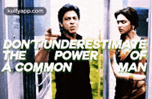 Dont Underestimatethea Commonpower Ofman78.0.Gif GIF - Dont Underestimatethea Commonpower Ofman78.0 Shah Rukh Khan Esha Deol GIFs