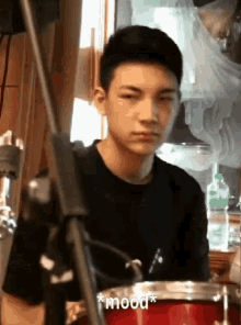 Darren Espanto Mood GIF - Darren Espanto Mood Darren On Drums GIFs