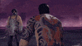 a man in a boxing ring has a fist that is on fire