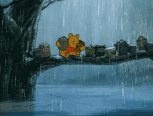 Flood Warning GIF - Winnie The Pooh Pooh Bear Pooh GIFs