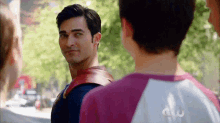 Superman Wink GIF - Superman Wink Smile GIFs