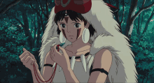 Princess Mononoke San GIF - Princess Mononoke San Wolf Girl GIFs