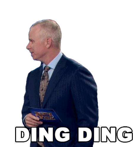 Ding Ding Gerry Dee Sticker - Ding Ding Gerry Dee Family Feud Canada Stickers
