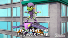 I Thought The Fun Was Over Green Goblin GIF - I Thought The Fun Was Over Green Goblin Spidey And His Amazing Friends GIFs