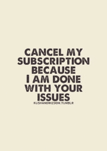 Cancel My Subscription GIF - Cancel My Subscription Subscription Cancel GIFs