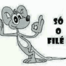 Rato So O File GIF