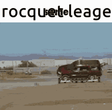 Car Crash Rocket League GIF