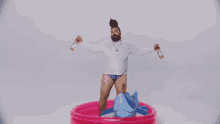 Pool Party Floaty GIF - Pool Party Floaty Swimming GIFs