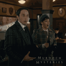 shocked george crabtree melody struthers murdoch mysteries stunned