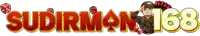 a logo for sudirman168 with a soldier holding dice
