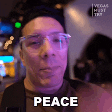 Peace Jorge Martinez GIF - Peace Jorge Martinez Vegas Must Try GIFs