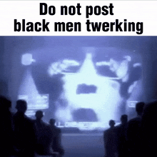 Do Not Post Black Men GIF