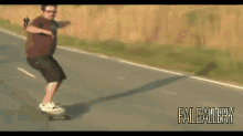 Skateboarding Speed Wobbles GIF