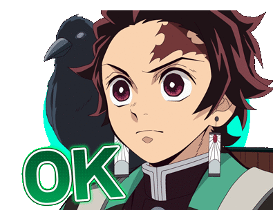 Tanjirou Demon Slayer Sticker - Tanjirou Demon Slayer Kimetsu No Yaiba -  Discover & Share GIFs