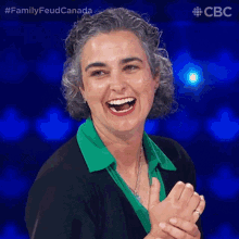 laughing maria family feud canada chuckle happy