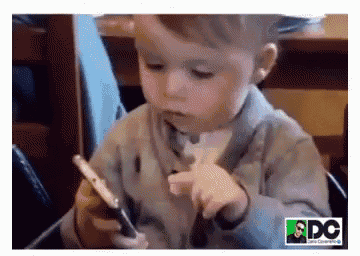 Cellphone Baby GIF - Cellphone Baby What - Discover & Share GIFs