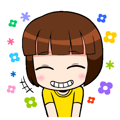 Girl Cute Sticker - Girl Cute Happy Stickers